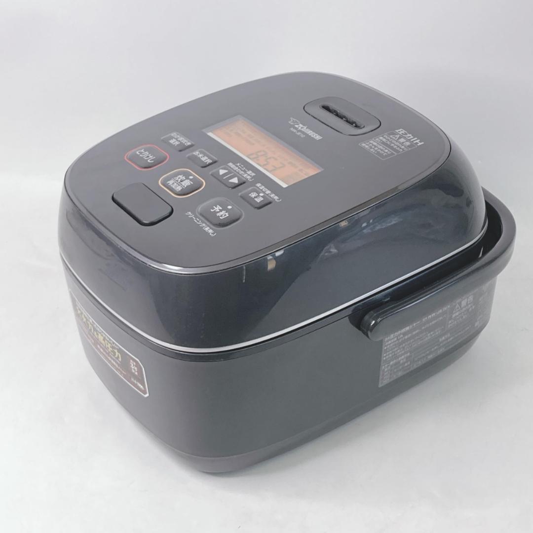 【極美品】炊飯器 NW-JE10-BA 圧力IH 大火力&高圧力 極め炊き