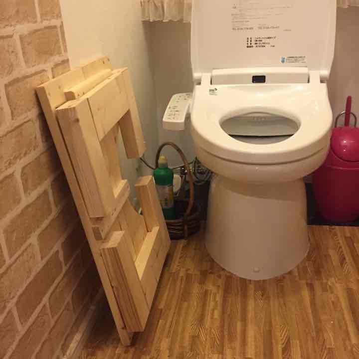 トイレトレーニング用踏み台(折り畳み式)