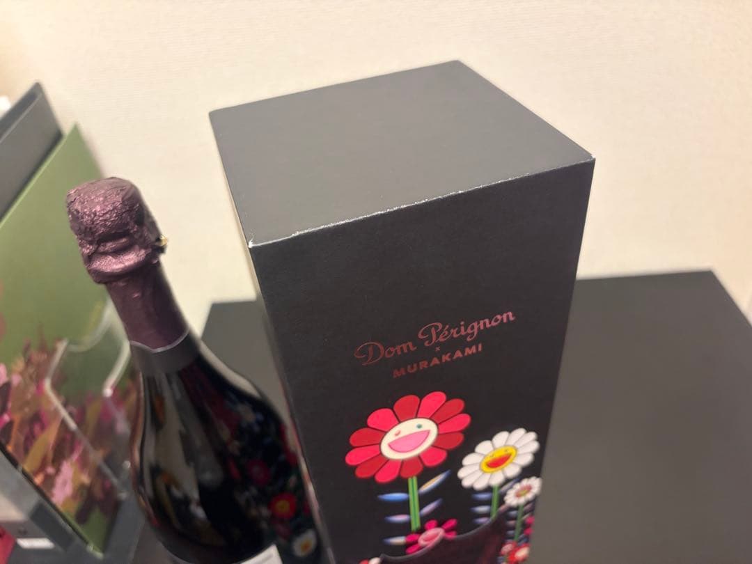 【限定完売品】Dom Pérignon ドン・ペリニヨン　ロゼ村上隆デザイン箱付
