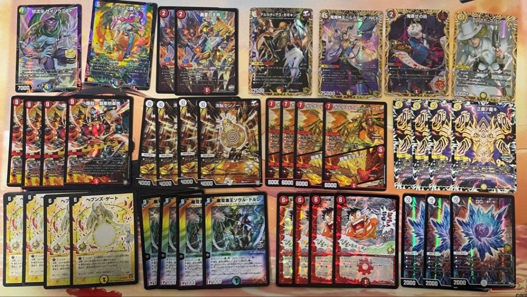 デュエマ引退品　デッキ8種＋α