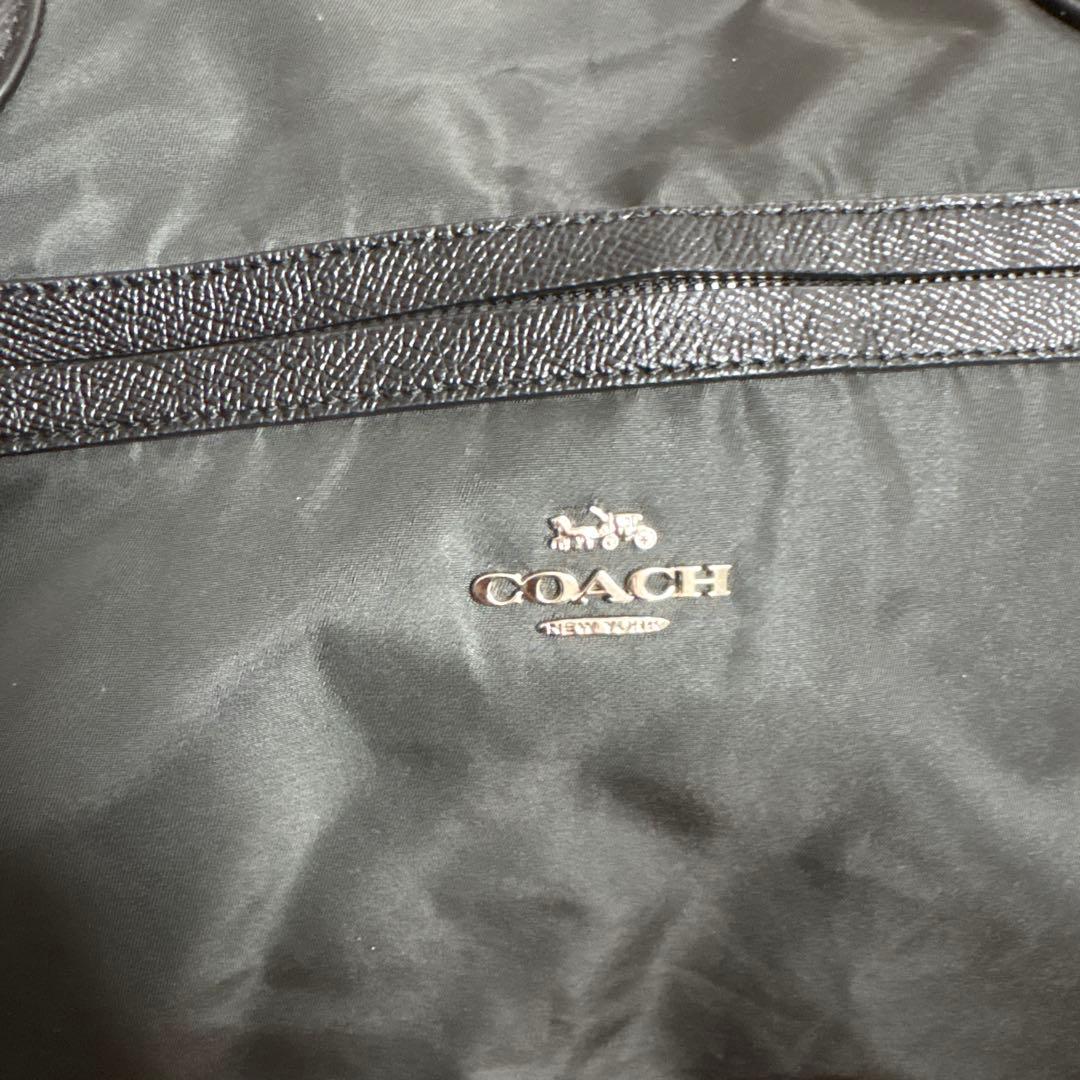 コーチ　coach ボストンバッグ　2WAYショルダー　旅行バッグ　ナイロン