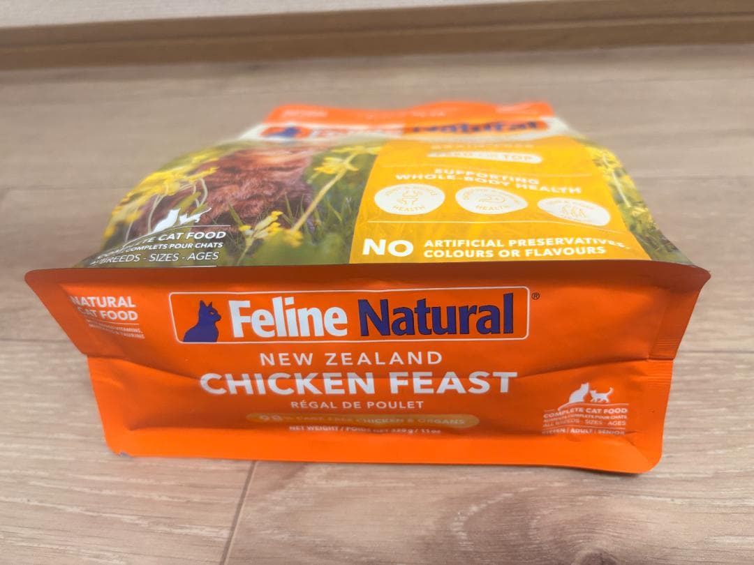キャットフード フィーラインナチュラル FLチキン・フィースト（鶏肉）320g