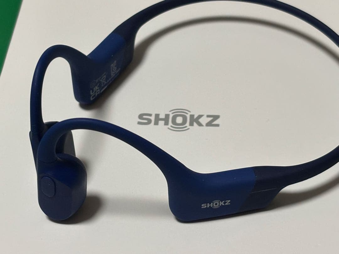 k*u様 SHOKZ OpenRun Mini ブルー
