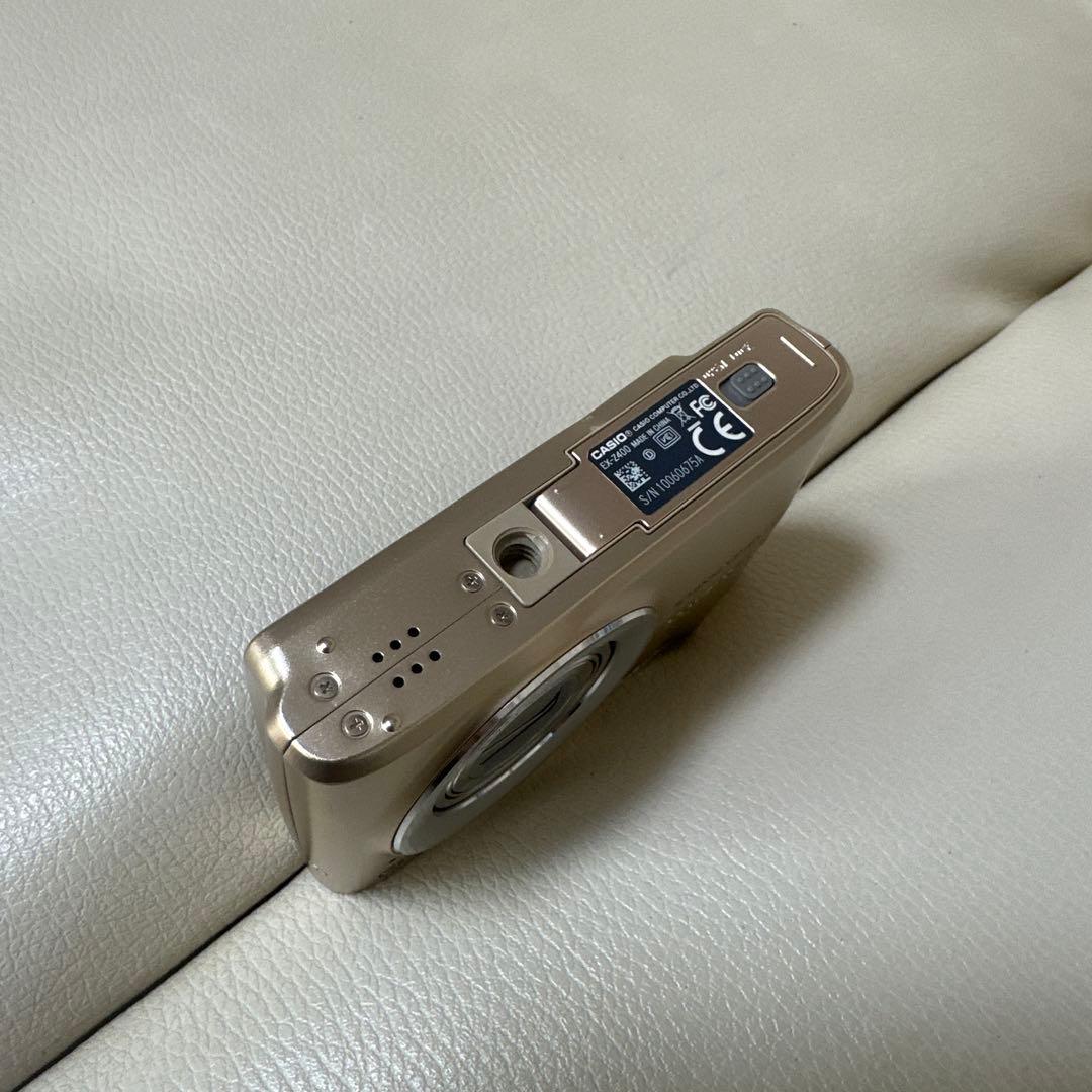 CASIO EXILIM EX-Z400 コンパクトデジタルカメラ ゴールド