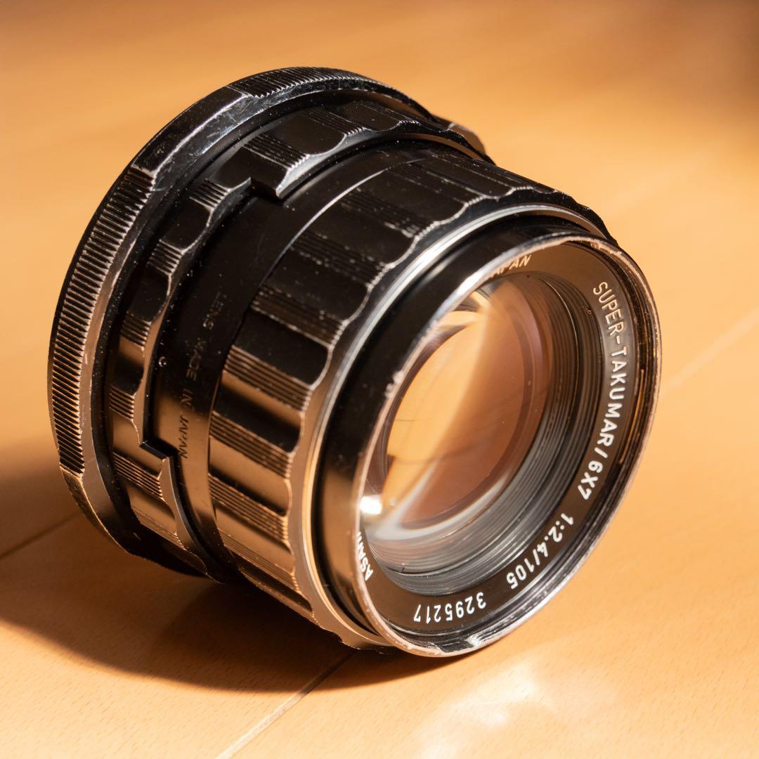 [完動品] PENTAX 6x7 TTL MU + 105mm f2.4 セット