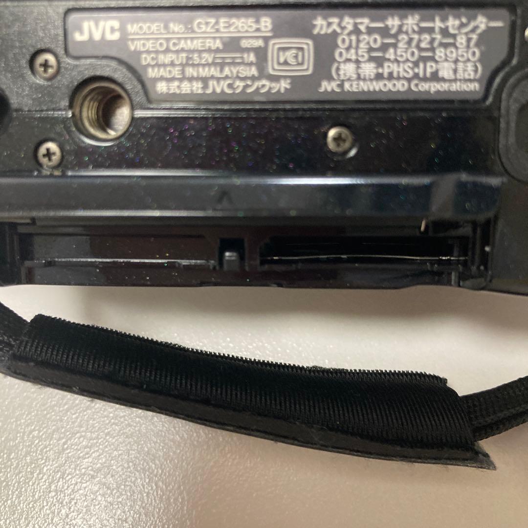 JVC Everio GZ-E265-B ビデオカメラ 動作確認済み