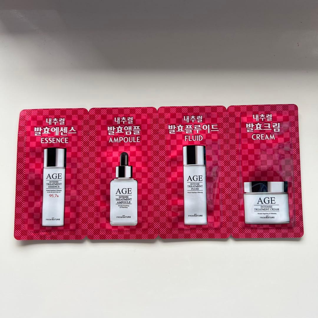 フロムネイチャー　AGE INTENSE TREATMENT SET