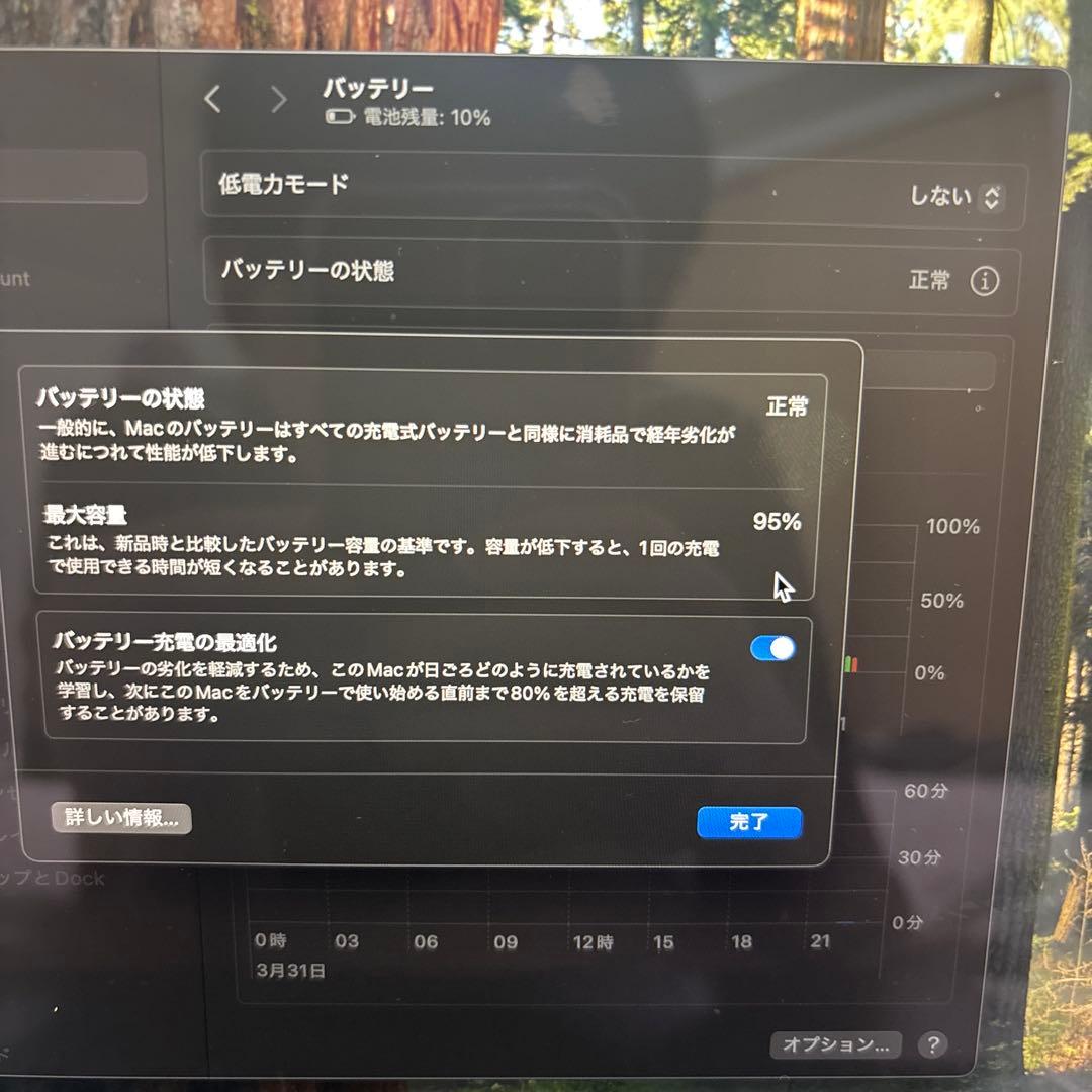 Apple MacBook Air M1 13インチ　メモリー8G 258G