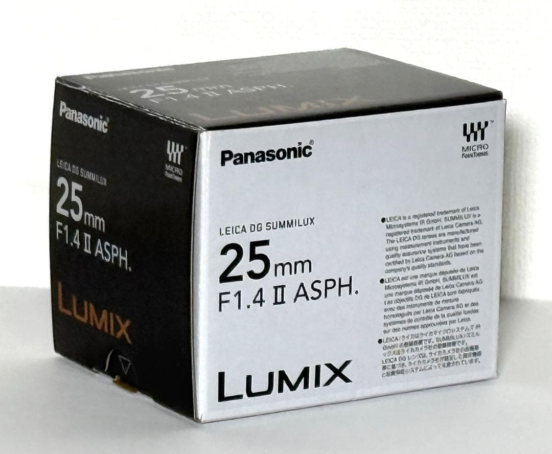 Panasonic　LEICA DG SUMMILUX 25mm F1.4 II