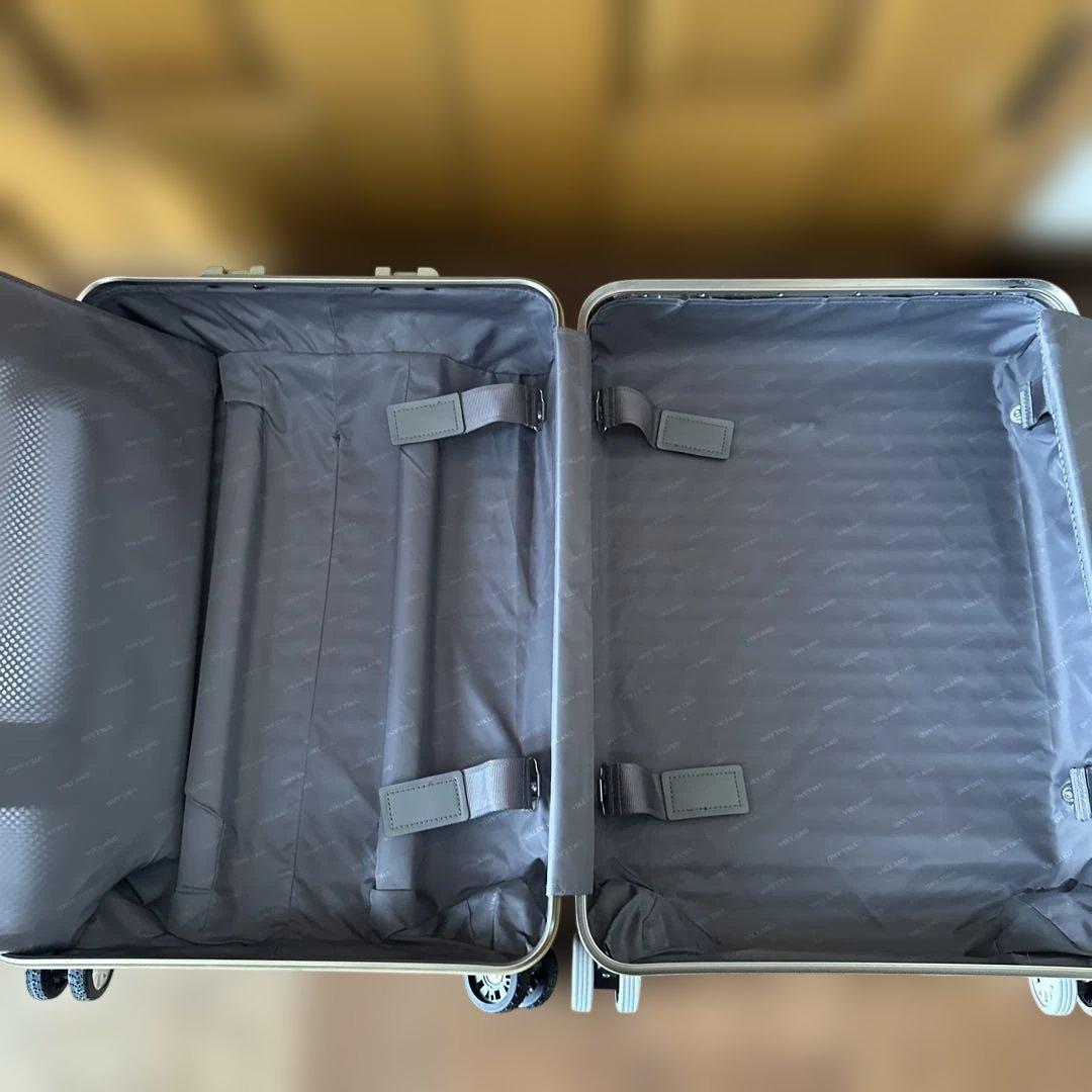 LANZZO VIKLAND アルミ スーツケース 34L アルミ合金