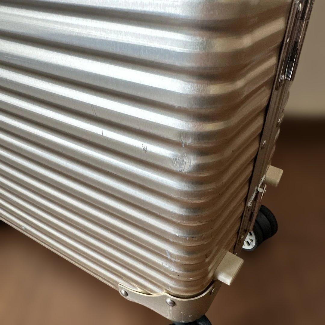 LANZZO VIKLAND アルミ スーツケース 34L アルミ合金