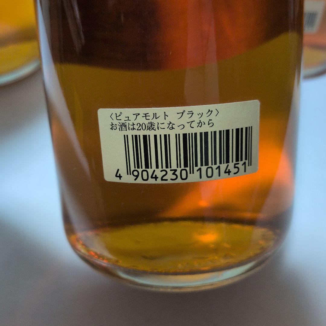 ピュアモルト　ニッカウヰスキー　ブラック 500ml×4本　未開栓　古酒