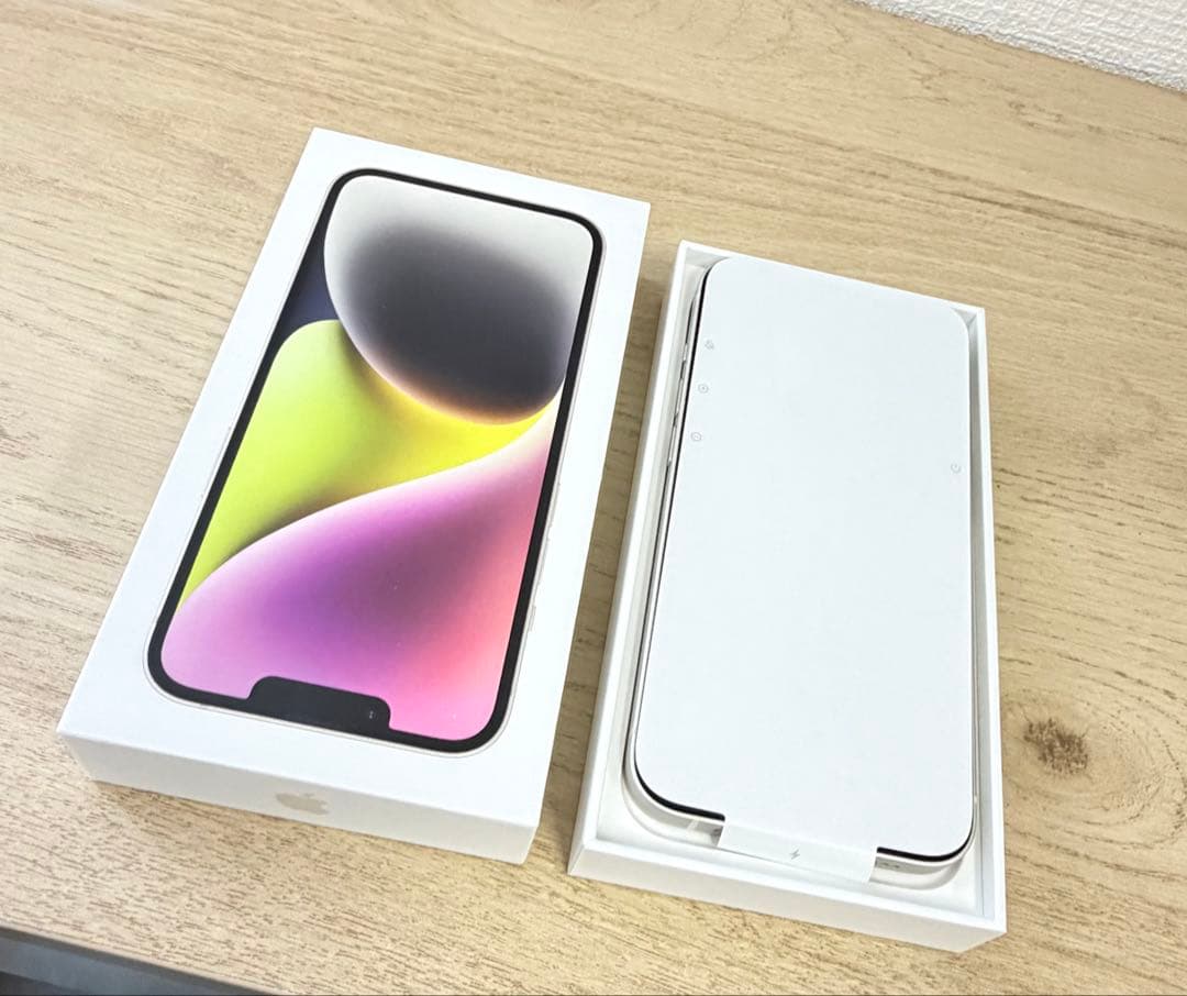 美品 Apple iPhone 14 本体 256GB スターライト