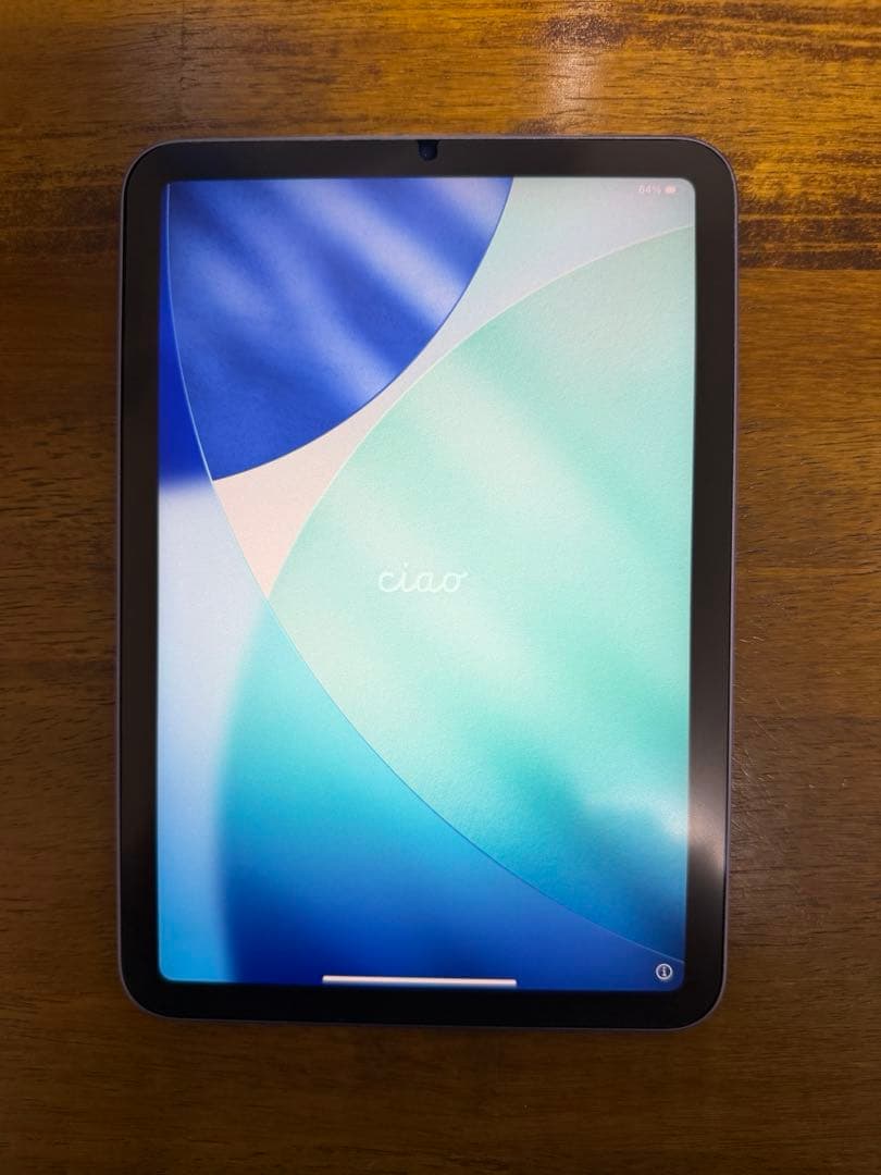 iPadmini6　64GB WiFiモデル