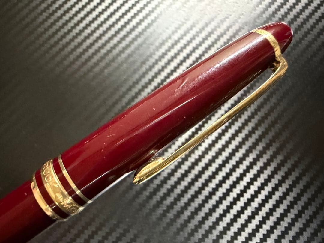 極美品 モンブラン マイスターシュテュック 164 ボールペン ボルドー