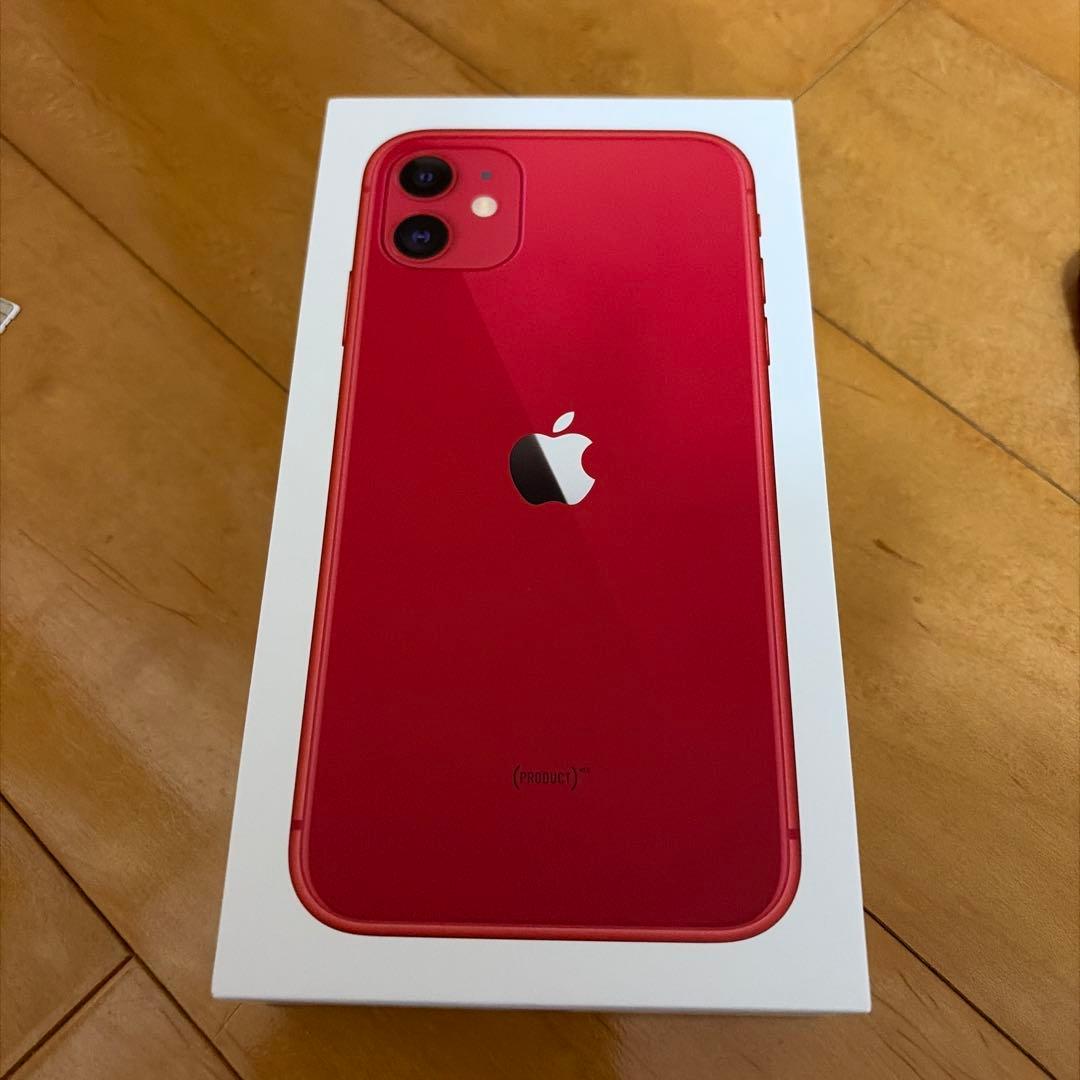 Apple iPhone 11 PRODUCT(RED) 本体レッド