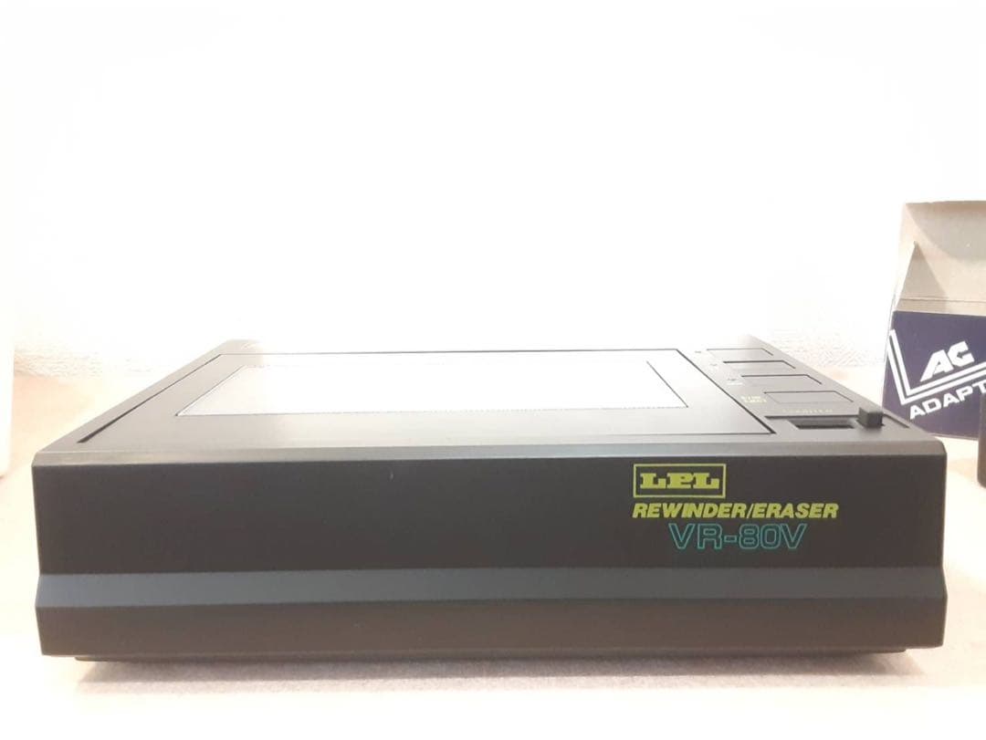 新品未使用　LPL VHS ビデオテープリワインダー イレーサーVR-80V