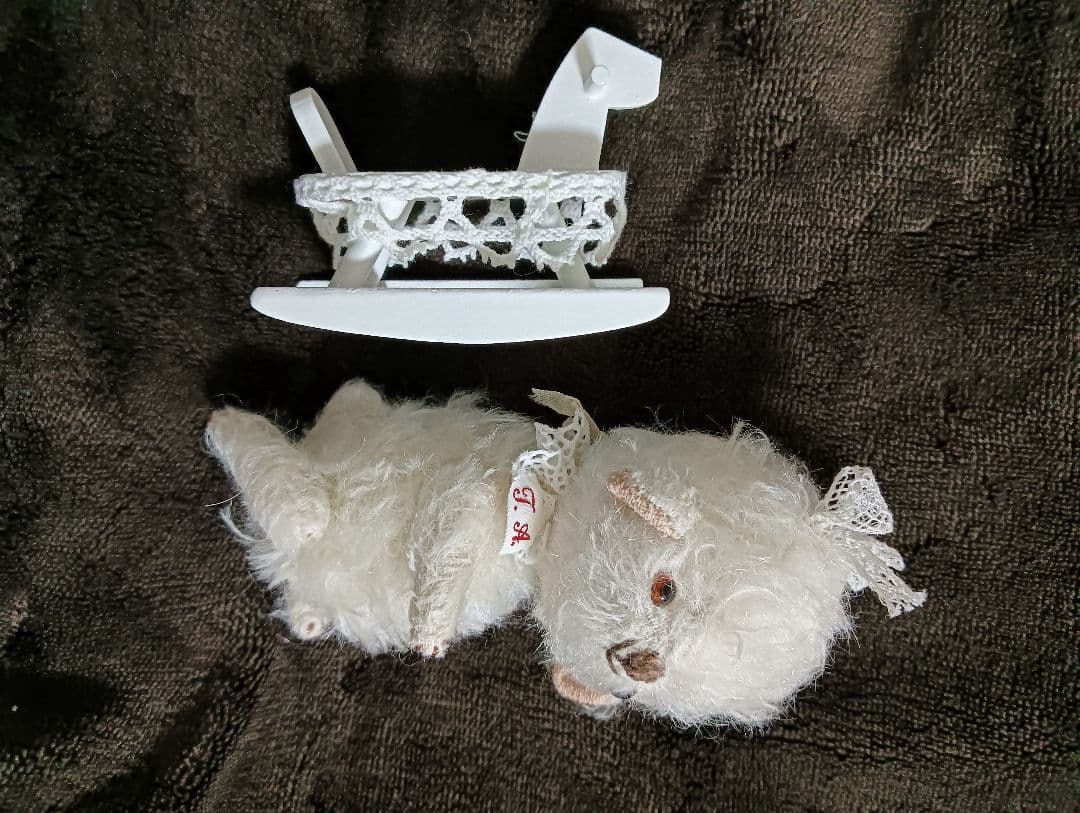※最終価格※　作家　ハンドメイド　ぬいぐるみ 　テディベア　おこじょのもり