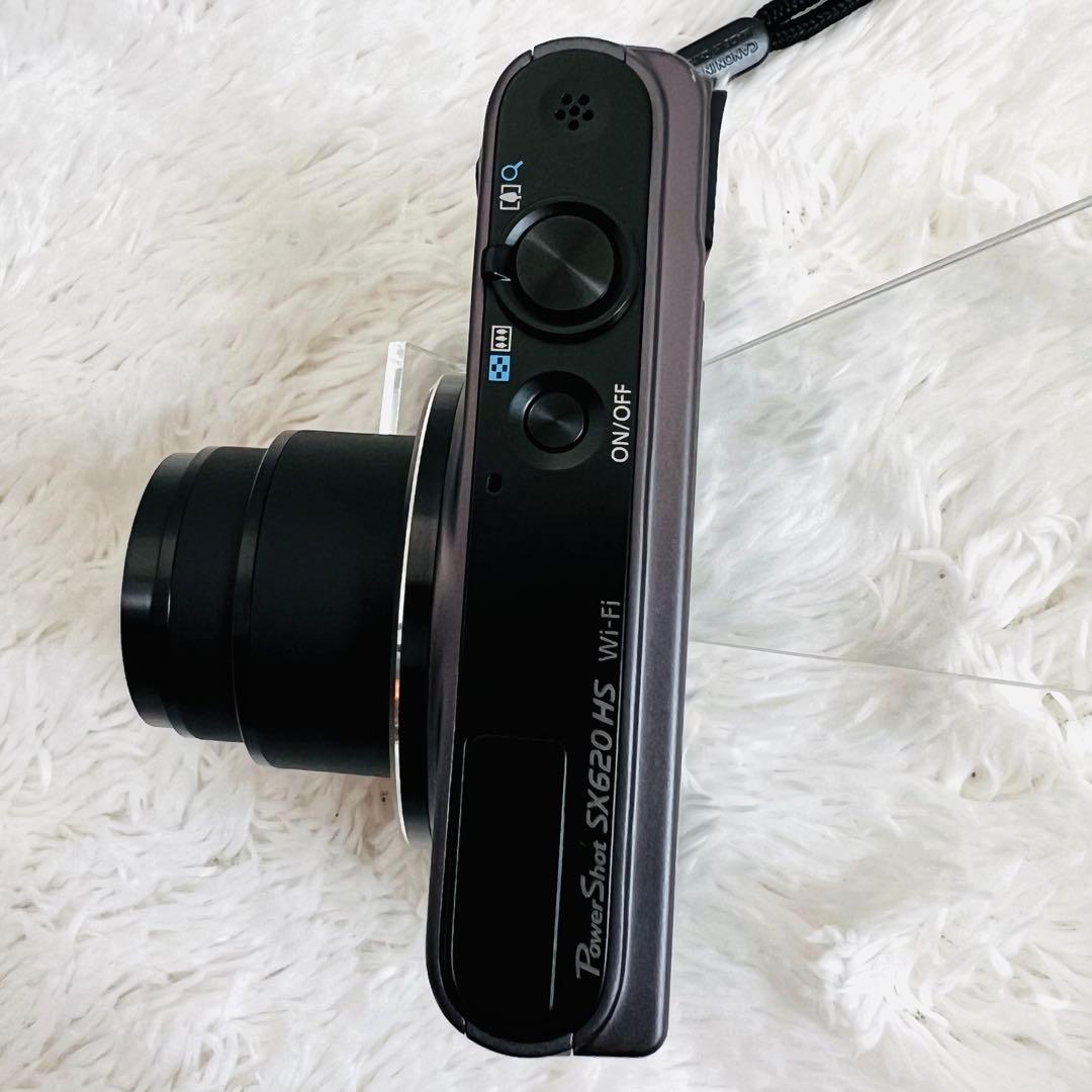 【美品】Canon PowerShot SX620 HS ブラックWiFi対応