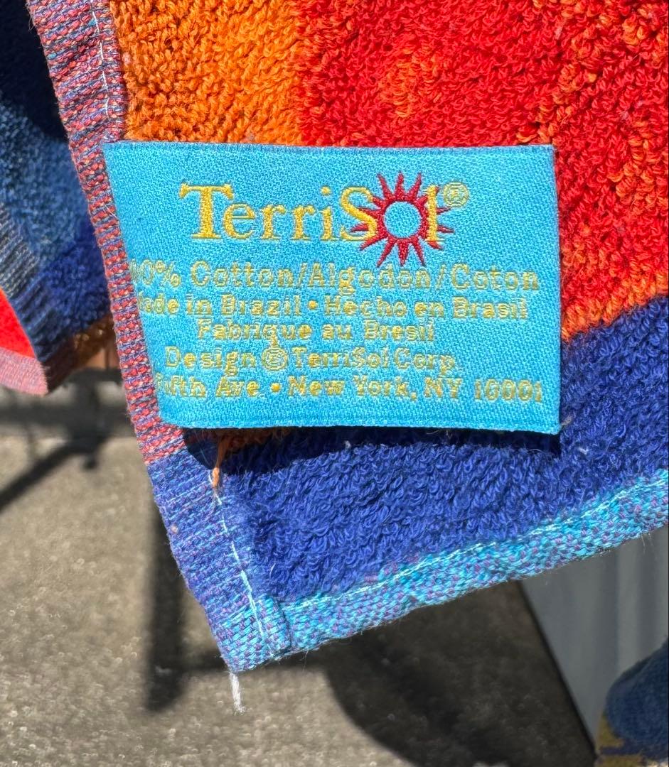 TerriSol ビーチタオル　ヴィンテージ・キャンプラグ 豪華3点セット