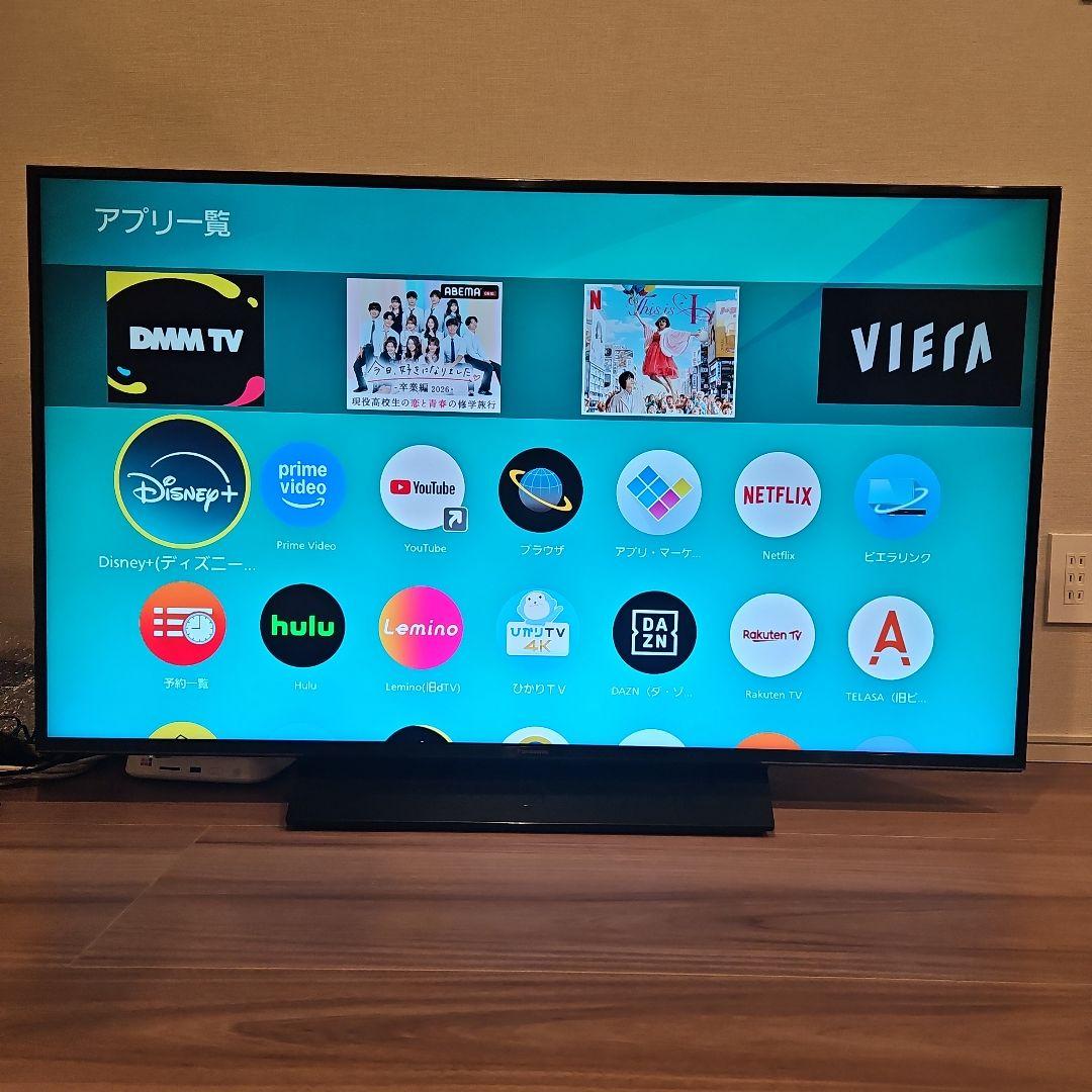 VIERA スマートテレビ 49インチ　viera th-49fx750