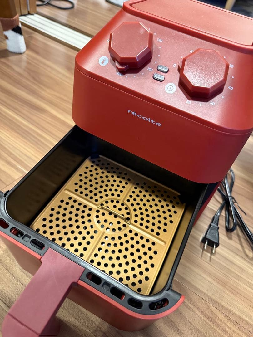 récolte エアオーブン レッド