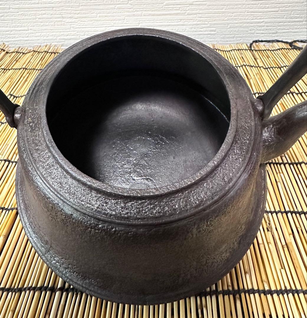 ＵＳＥＤ品 南部鉄器伝統工芸士　佐藤勝芳造　ゆ♨︎ゆ様　売約済み