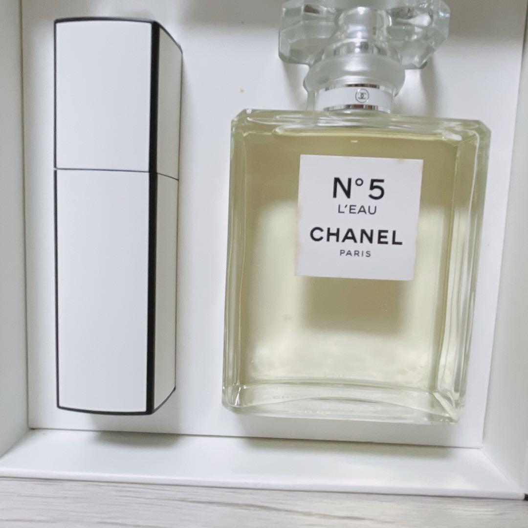 CHANEL N°5 L'EAU 100ml ミニスプレー付き