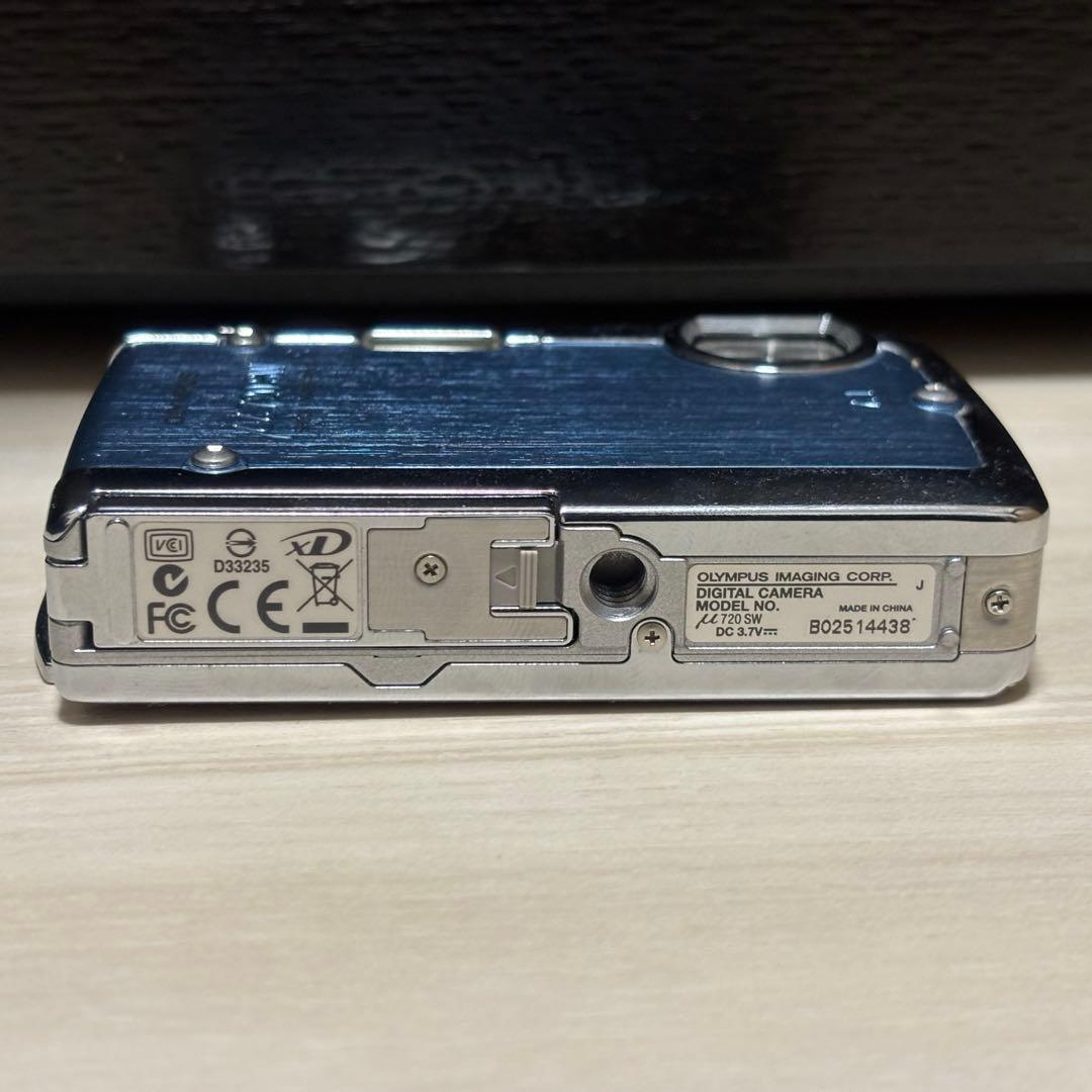 OLYMPUS μ720SW アクアブルー