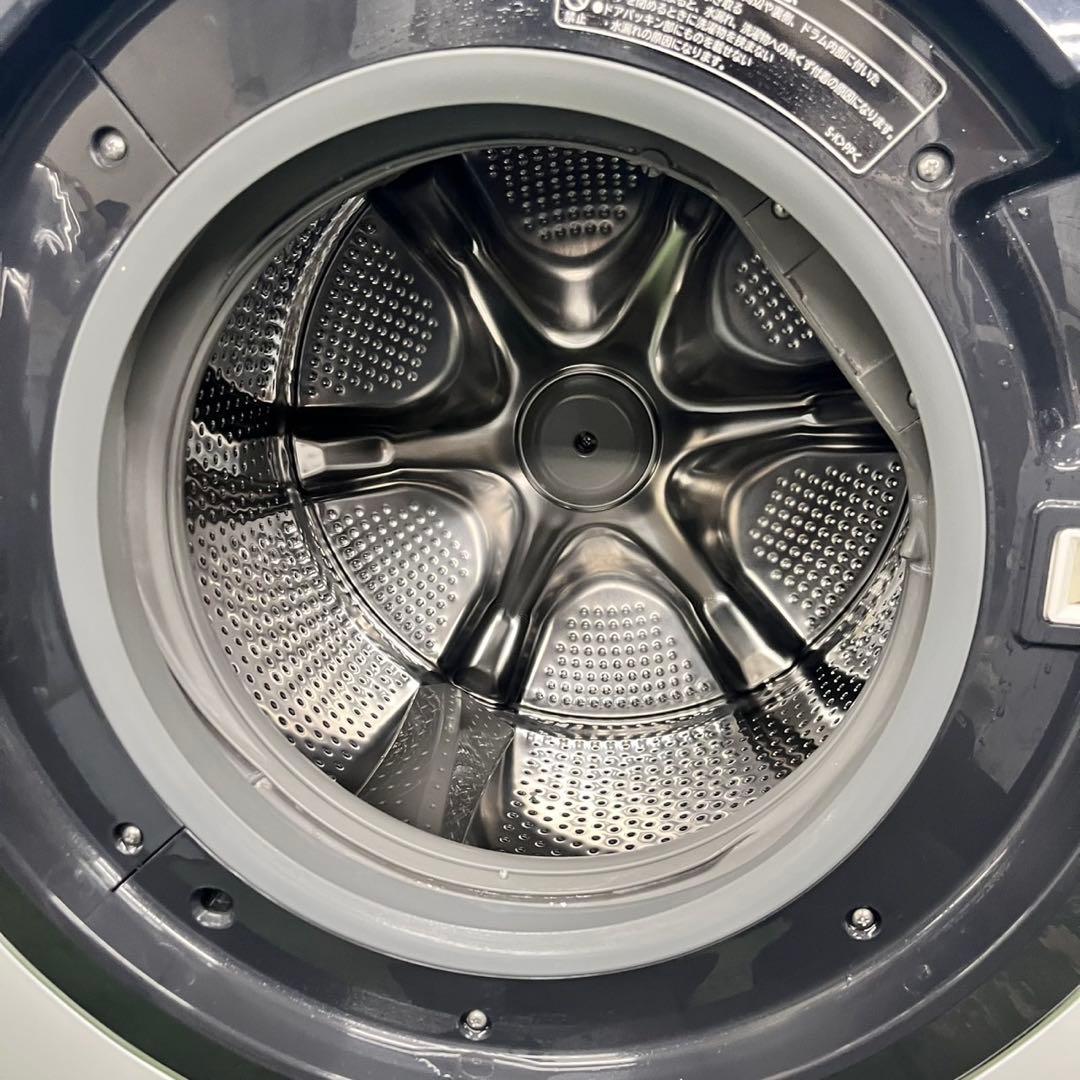 995 関東圏　日立　ドラム式洗濯機　10㌔ 6㌔ 極美品　左開き　保証付　格安