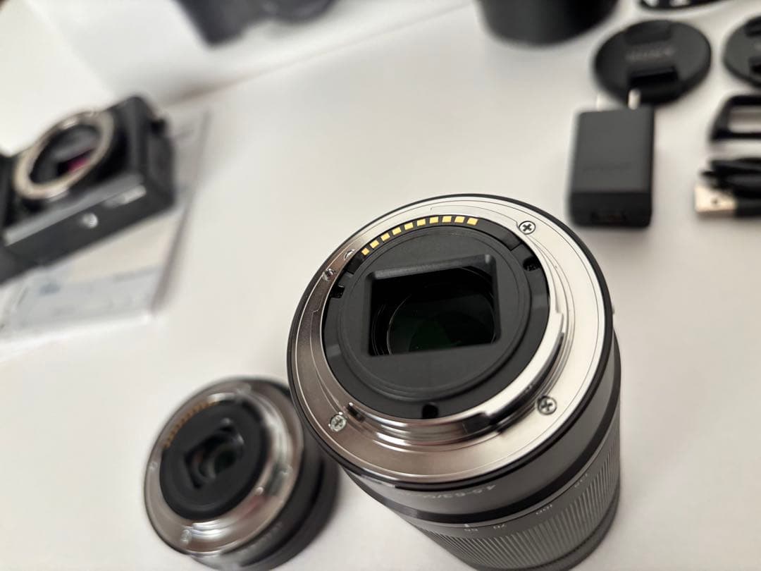 ショット数1129回　SONY α6100 ダブルズームレンズキット