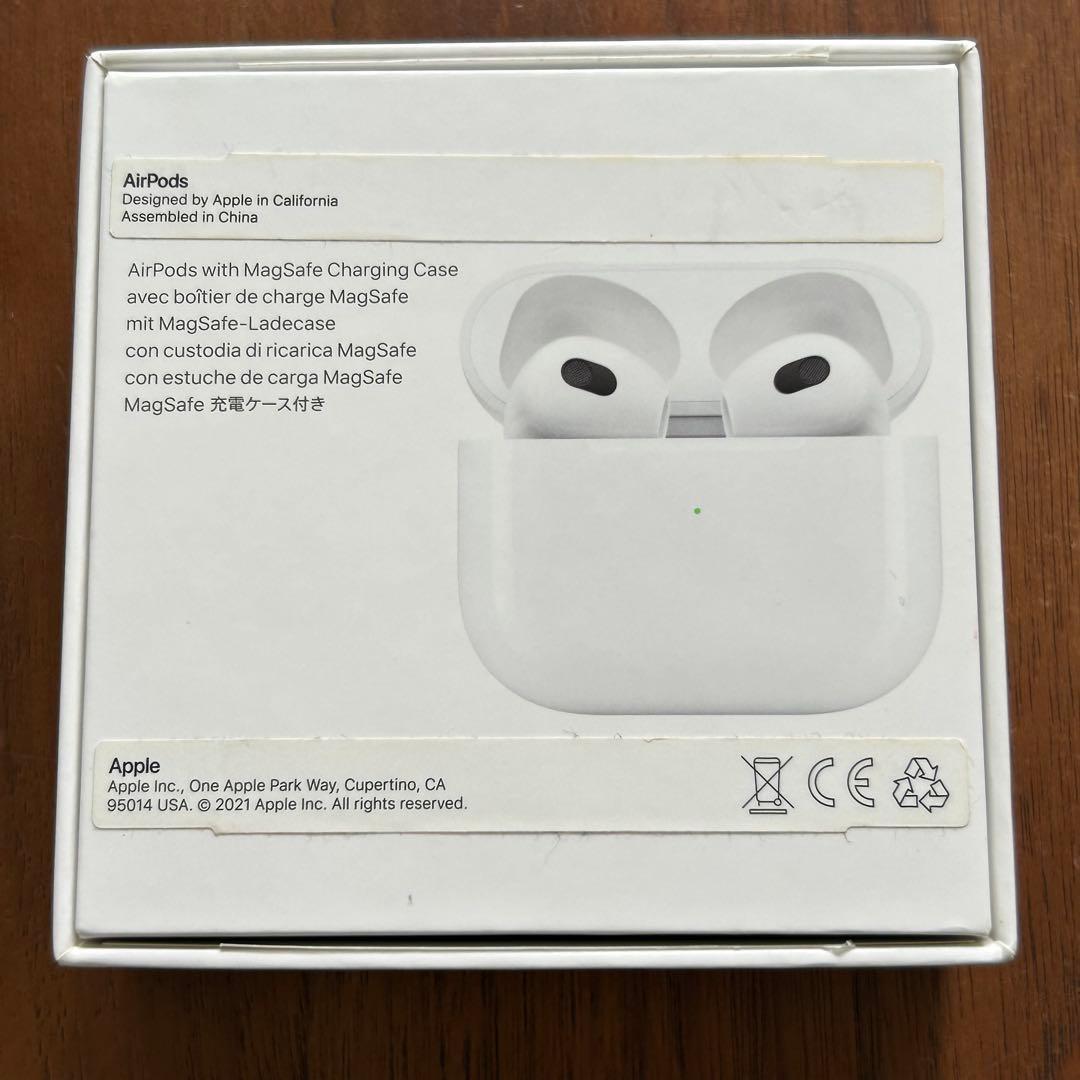 AirPods 第3世代 本体 両耳 MagSafe充電ケース 正規品