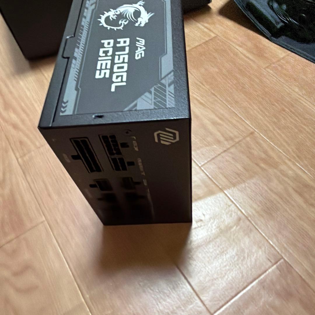 電源ユニット msi MAG A750GL PCIES 送料込み。