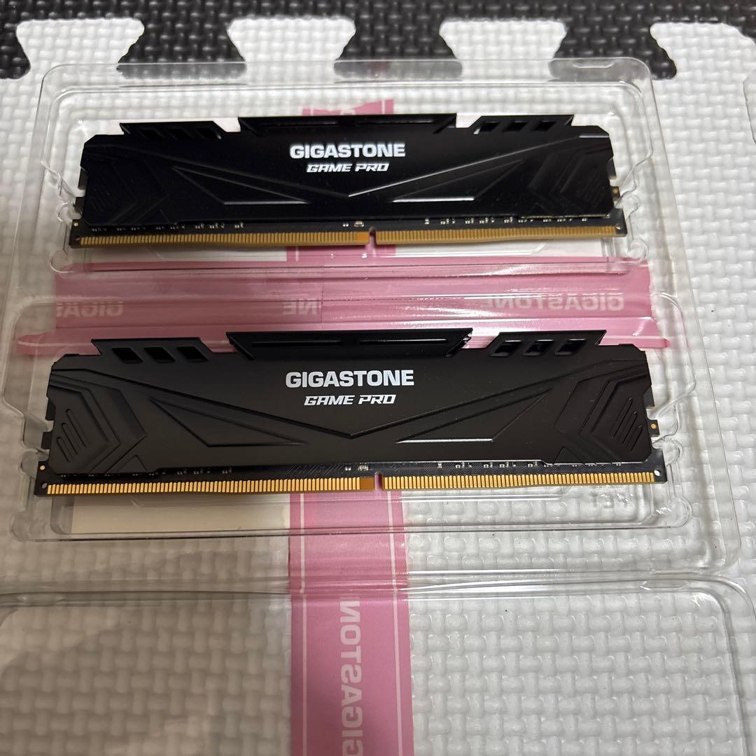 [中古]GIGASTONE GAME PRO DDR4 8GB×2枚セット