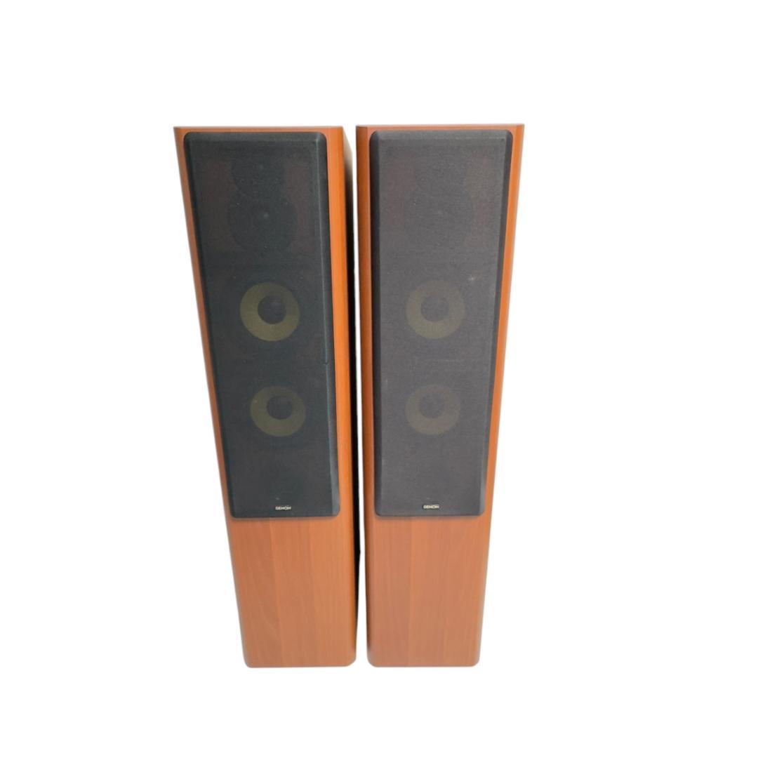②　DENON トールボーイスピーカー システム SC-T555SA