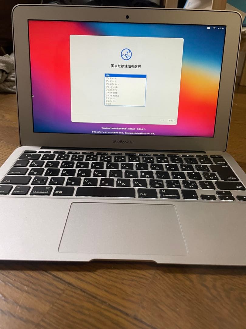Apple MacBook Air2014 11インチ シルバー SSD