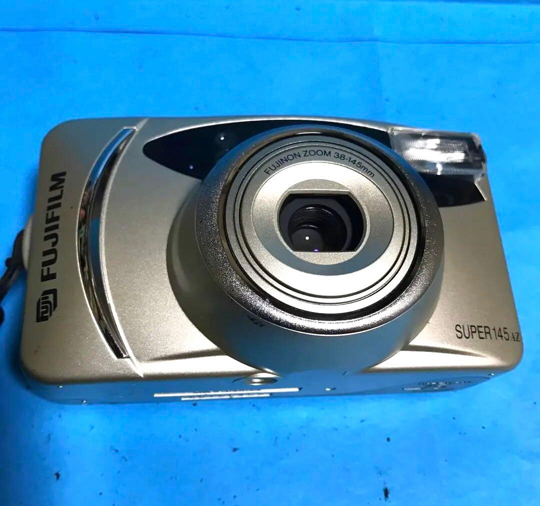 【美品・完動品】 FUJIFILM SUPER 145 AZフィルムカメラ