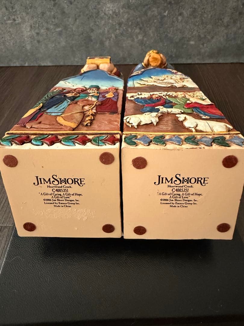 ジムショア Jim Shore 三賢者 フィギュア 2体セット 置物