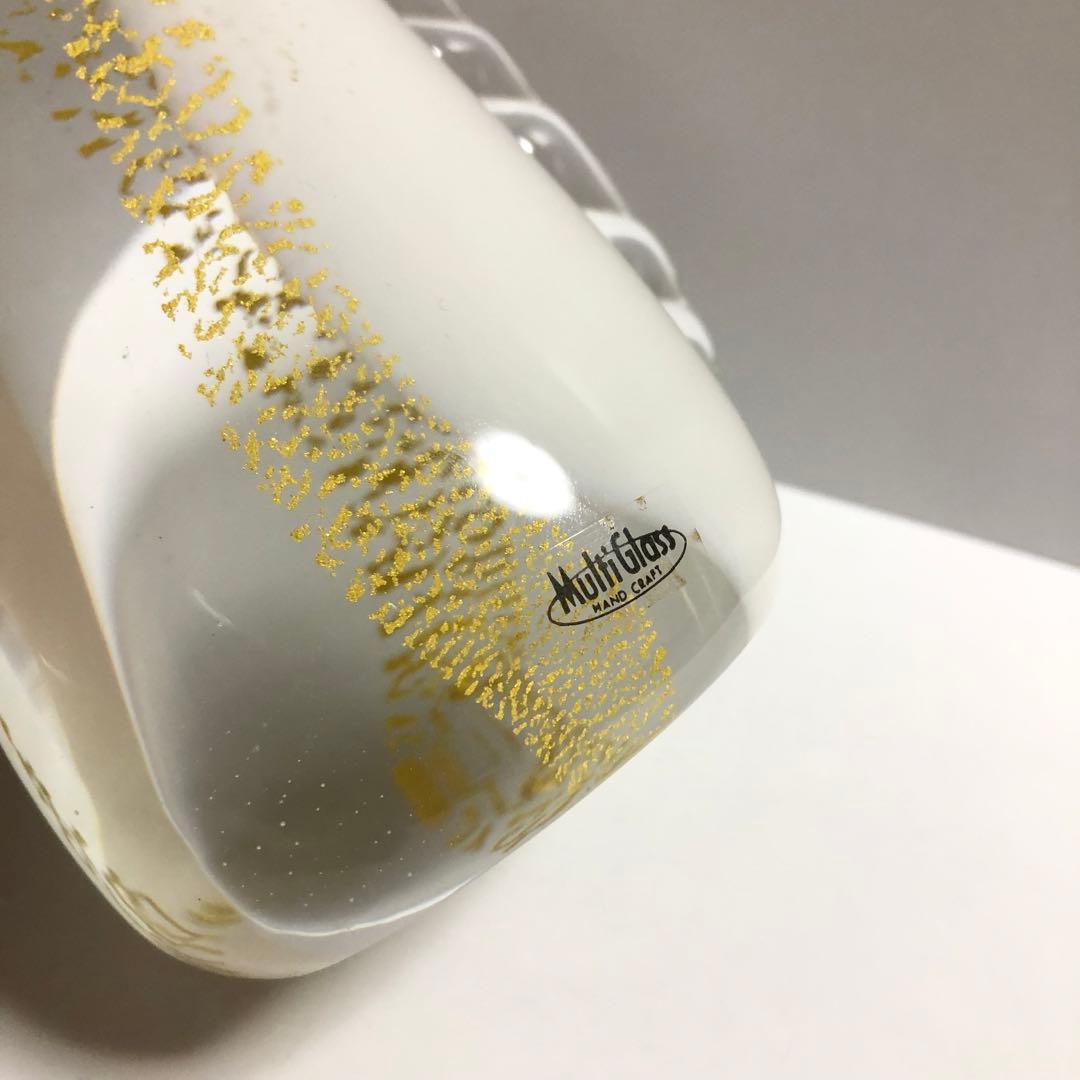 マルティグラス　クリスタルガラス　置物　馬　ホース　multi glass