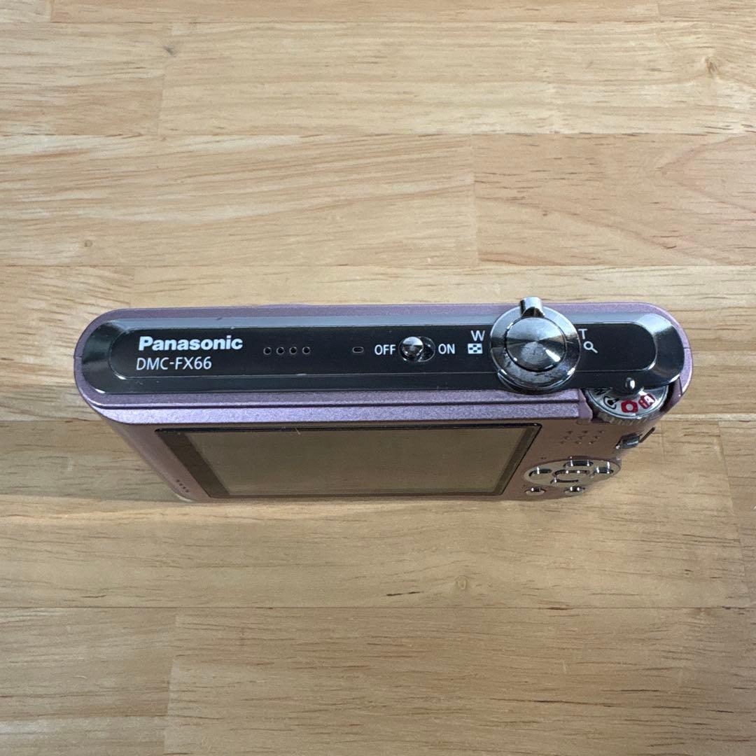 Panasonic LUMIX DMC-FX66 デジタルカメラ ピンク