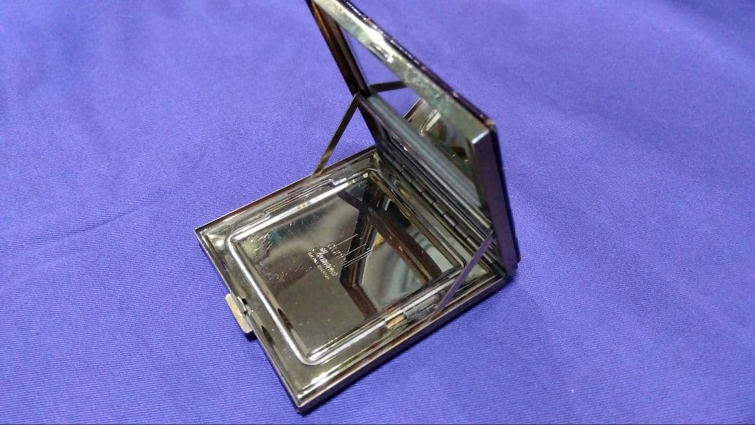 ダンヒルクロコダイル コンパクトミラーDunhill ダンヒル鏡 Dunhill