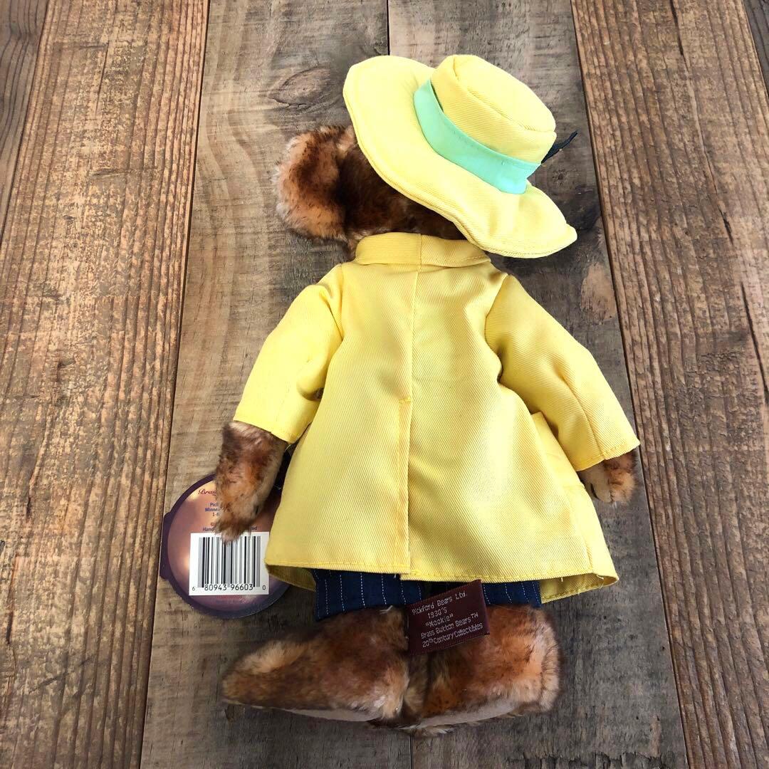【1930's Mookie 】ぬいぐるみBrass Button Bears