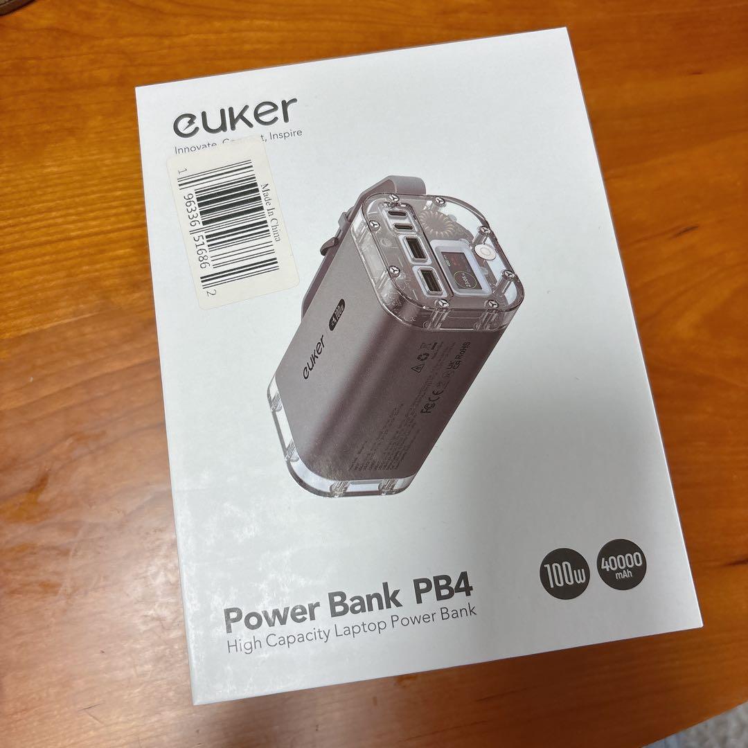 【最終値下げ】euker power bank 40000mAh 動作確認済