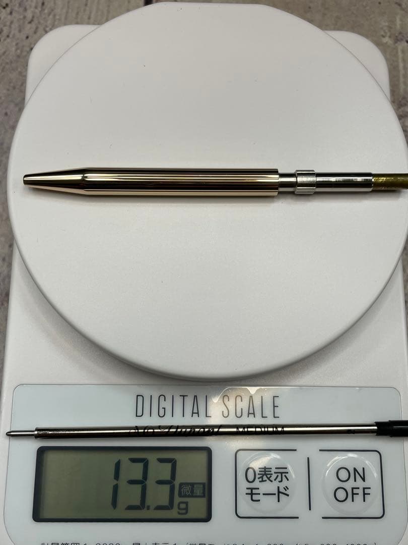 K18 ST Dupont デュポン ダイヤモンド ツイスト式 ボールペン
