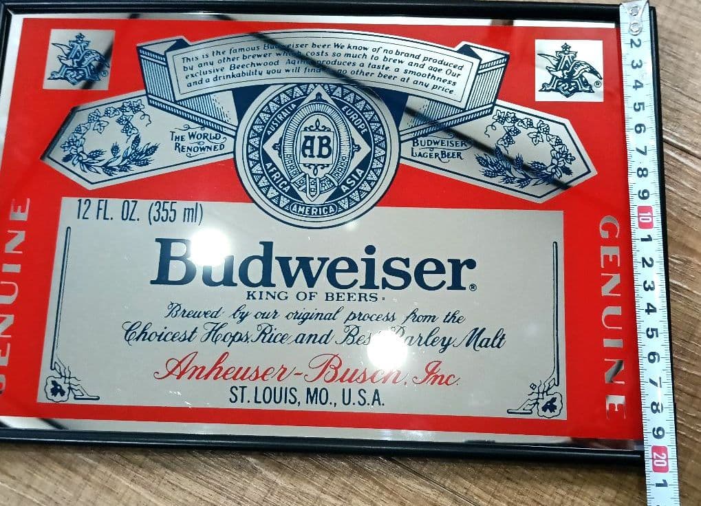 早い者勝ち ■ Budweiser パブミラー マリリン・モンロー フォトアート