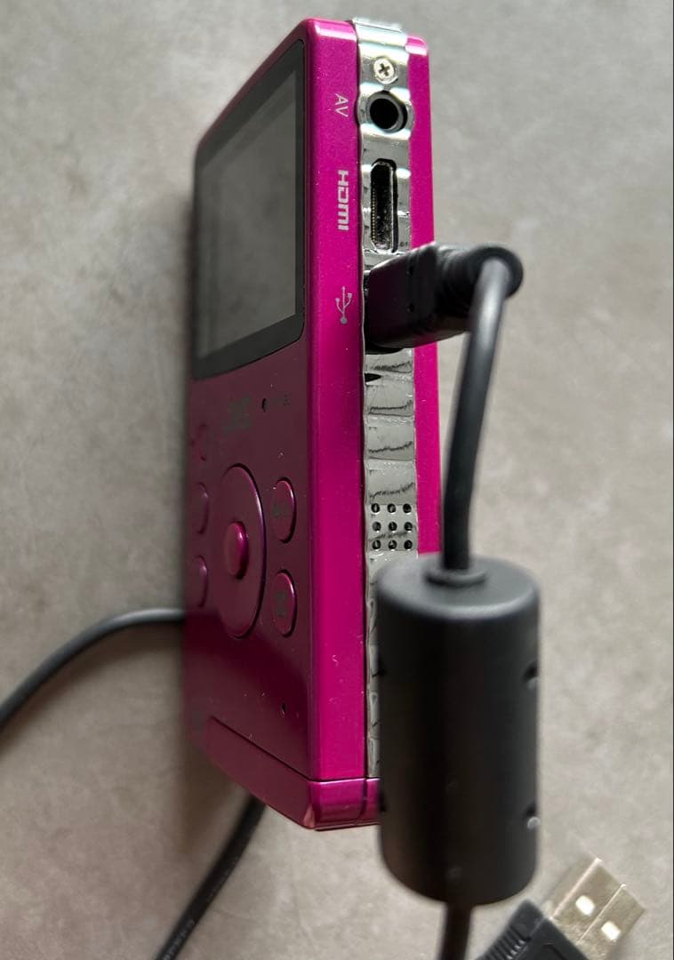 日本ビクターJVC GC-FM1-Vピンク HDメモリーカメラ