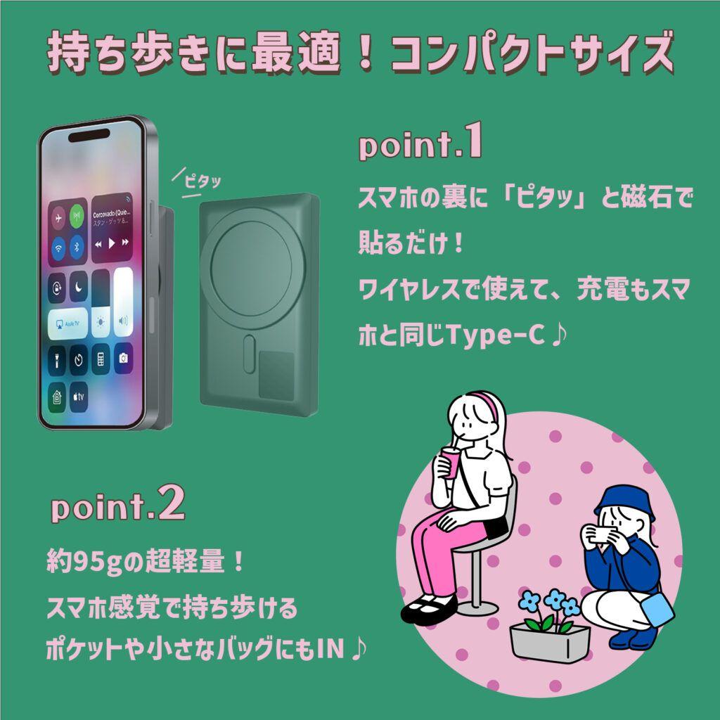 自撮り用　Commee AN-S151 3.97インチモニター