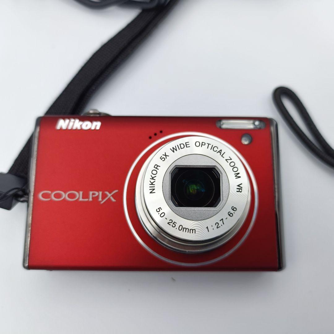 動作良好　Nikon Coolpix S640 レッド