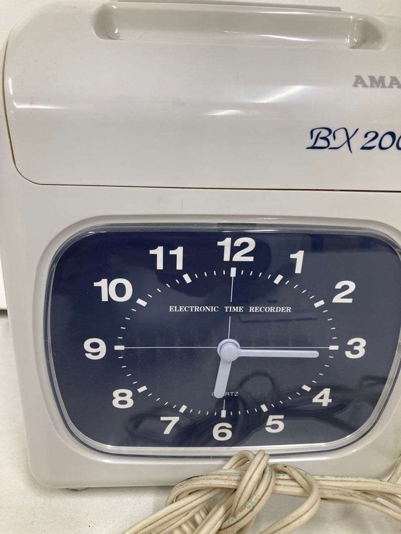 【ジャンク品】AMANO タイムレコーダー BX2000