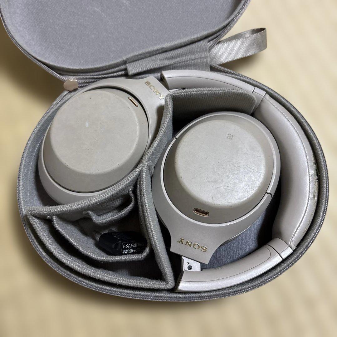 SONY WH-1000XM4 シルバー 動作良好◎ ソニー ヘッドフォン